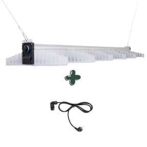 SANlight EVO 6-150 LED Growlampe 400W Set mit gewinkeltem EU-Netzkabel